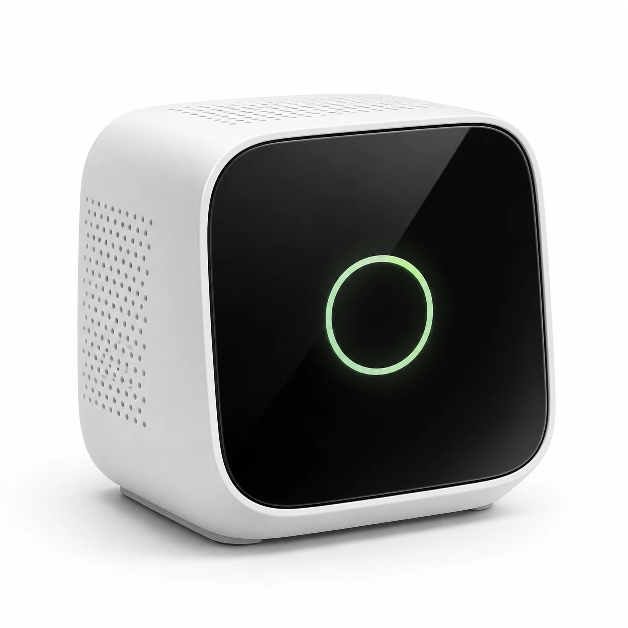 Studio image of an air quality monitor