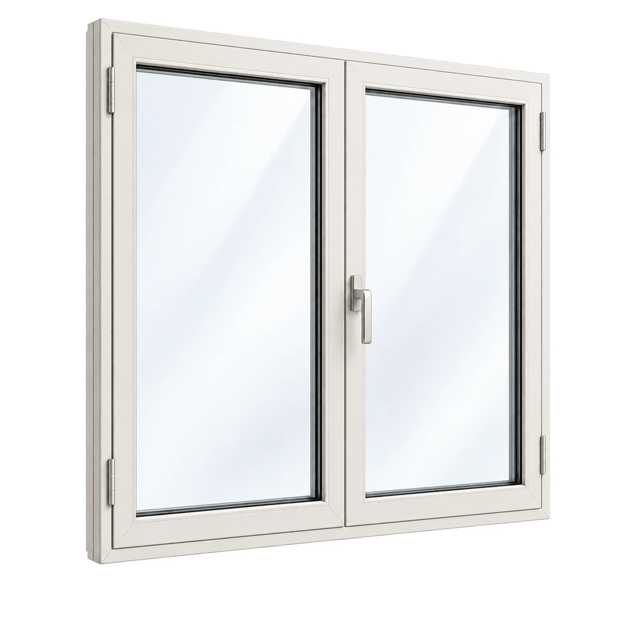 Studio image of a closed window